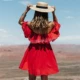 Hàng mới về mùa hè của phụ nữ Âu Mỹ Váy ren xộc xệch một bên vai Váy bohemian - Sản phẩm HOT