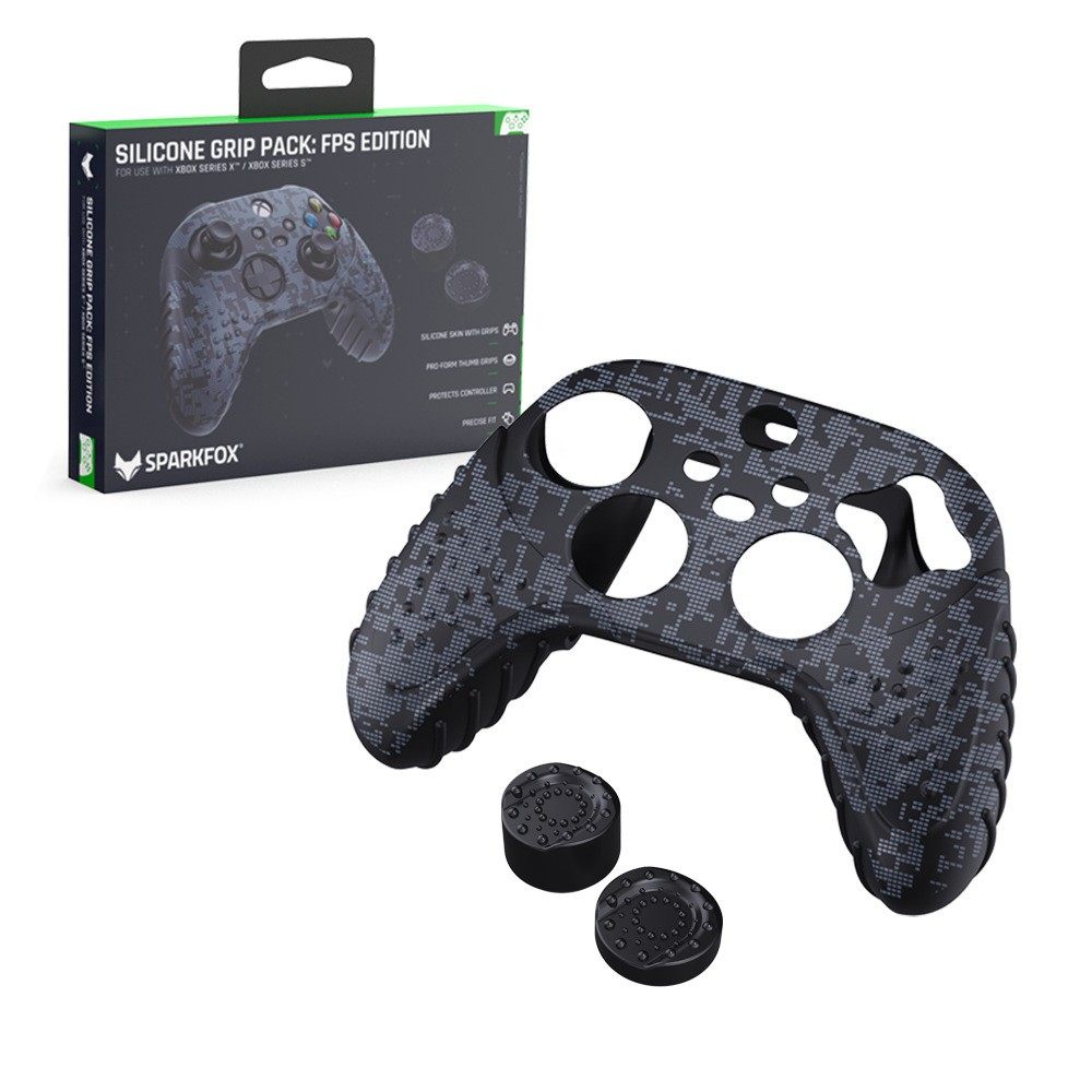 Чехол для ручки Flash Fox Xbox Series x s Силиконовый защитный чехол для xboxseries, крышка-качалка, периферийные аксессуары