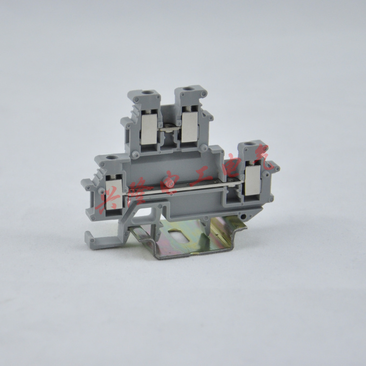 TYP MBKKB-2 5-LA terminal voltage block 2 5 square double-layer double-connected rail combined wiring row