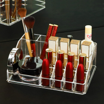 The top table cosmetics storage box eyebrow pencil Lipstick Lipstick shelf jewelry box jewelry ladder finishing thick model