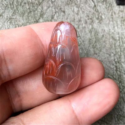 Натуральная агатовая подвеска, аксессуар из грецкого ореха, DIY
