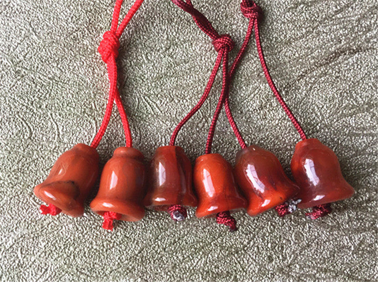 DIY аксессуары 天然川料南红玛瑙柿子红火焰纹.铃铛背云弟子珠diy配件237 OTHER