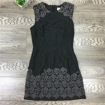 Attachment R series RCOW44T61C womens ol vintage lace embroidered color sleeveless dress