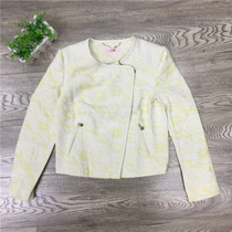 Attachments R series RCJK42201G spring new 2021 womens short wear round neck print small suit