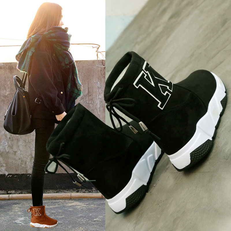 Bottes mi-saison femme HENDOSEK    - Ref 3249559 Image 1