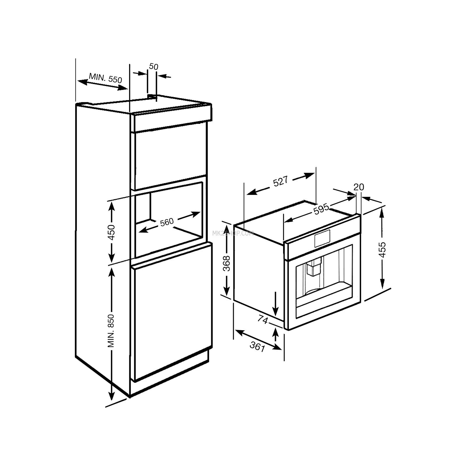 máy xay cafe Đức Smeg Smeg CMS8451P CMS8451A thuế đóng gói máy pha cà phê - Máy pha cà phê 	máy pha cà phê kinh doanh