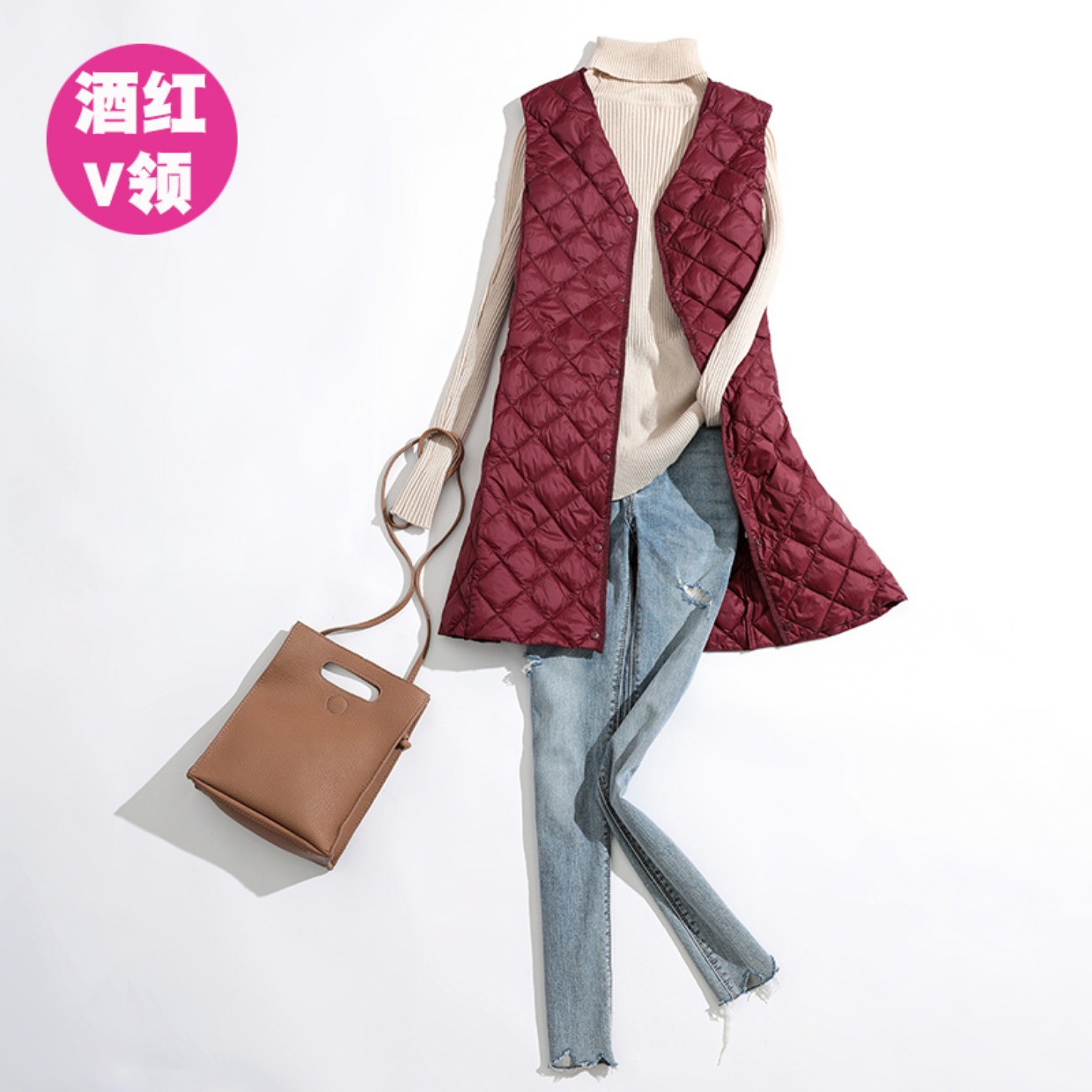 Áo vest nữ dáng dài 2018 phiên bản Hàn Quốc mới của áo cổ tròn mỏng mỏng xuống áo vest vest vest váy nữ