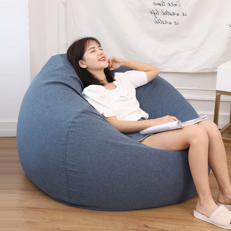 Bedroom small sofa single living room creative recliner modern minimalist small apartment lazy sofa bean bag tatami