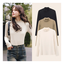 Nursing tops German velvet autumn clothes spring and autumn inner wear thermal underwear for pregnant women postpartum breastfeeding bottoming shirts autumn and winter confinement clothes