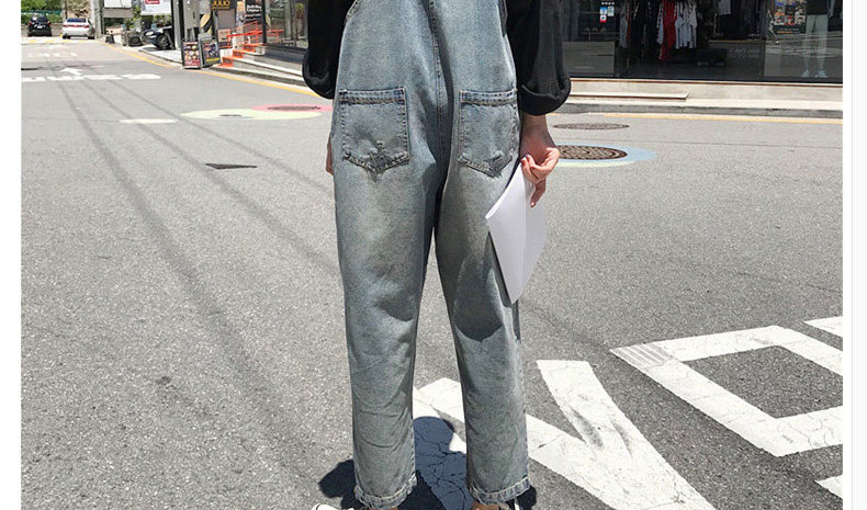 Брюки для беременных 孕妇背带裤套装春秋款2024新款外穿牛仔裤春季孕妇裤子长裤女春装