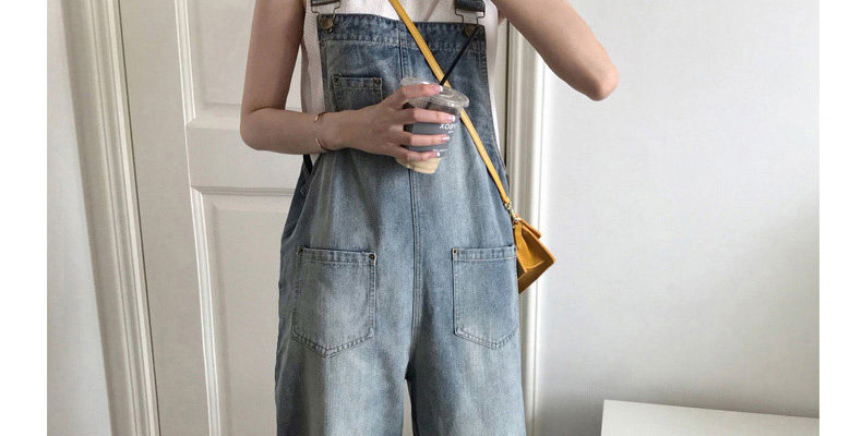 Брюки для беременных 孕妇背带裤套装春秋款2024新款外穿牛仔裤春季孕妇裤子长裤女春装