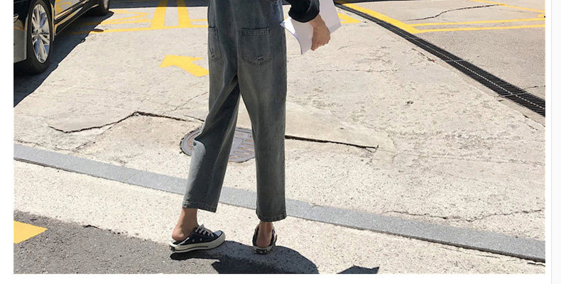 Брюки для беременных 孕妇背带裤套装春秋款2024新款外穿牛仔裤春季孕妇裤子长裤女春装