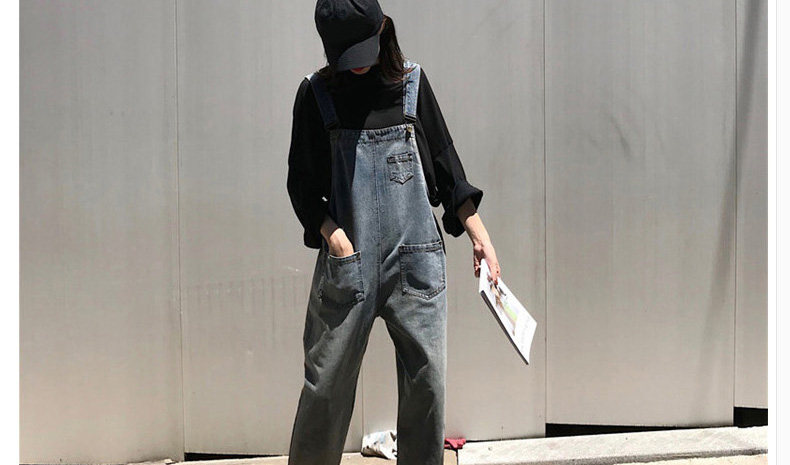 Брюки для беременных 孕妇背带裤套装春秋款2024新款外穿牛仔裤春季孕妇裤子长裤女春装