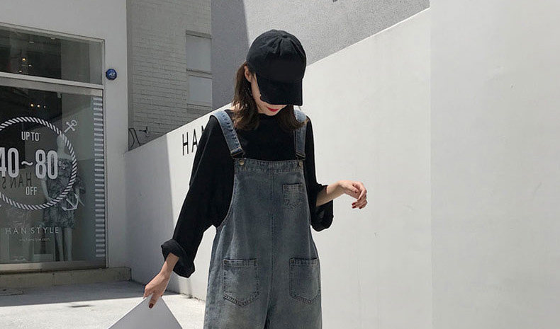 Брюки для беременных 孕妇背带裤套装春秋款2024新款外穿牛仔裤春季孕妇裤子长裤女春装