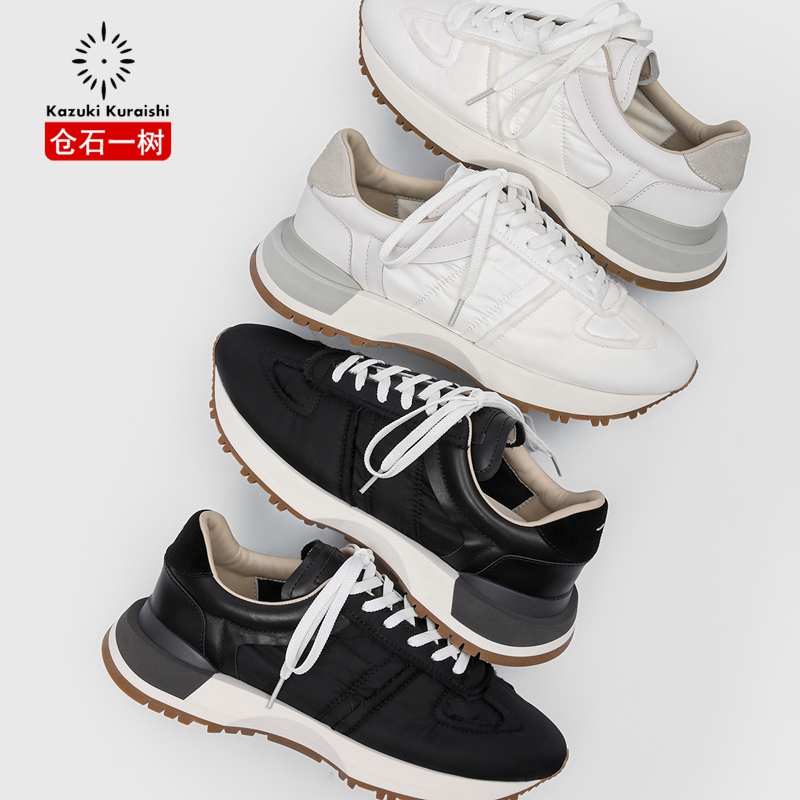 Kazuki Kuraishi Trendy Brand Fashion Versatile White Sneakers Men's Shoes 2026 New Model White Cement Sports Light Luxury Casual Sneakers