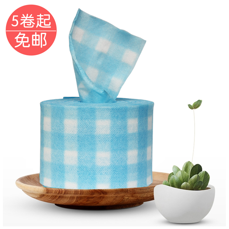 Disposable Unwoven Cloth Wash Face Towel Scrub Face Towels Towel Unwoven Fabric Soft Towel Dry And Wet Duet Makeup Cotton