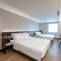 Five-star hotel furniture Hotel bed Hotel furniture Standard room Full set of bed and breakfast Vienna room furniture customization