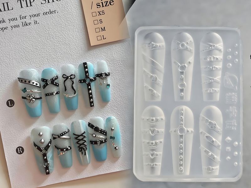 Hot Girl Belt Y2K Millennium Hot Girl Nail Art Mold Original Mold