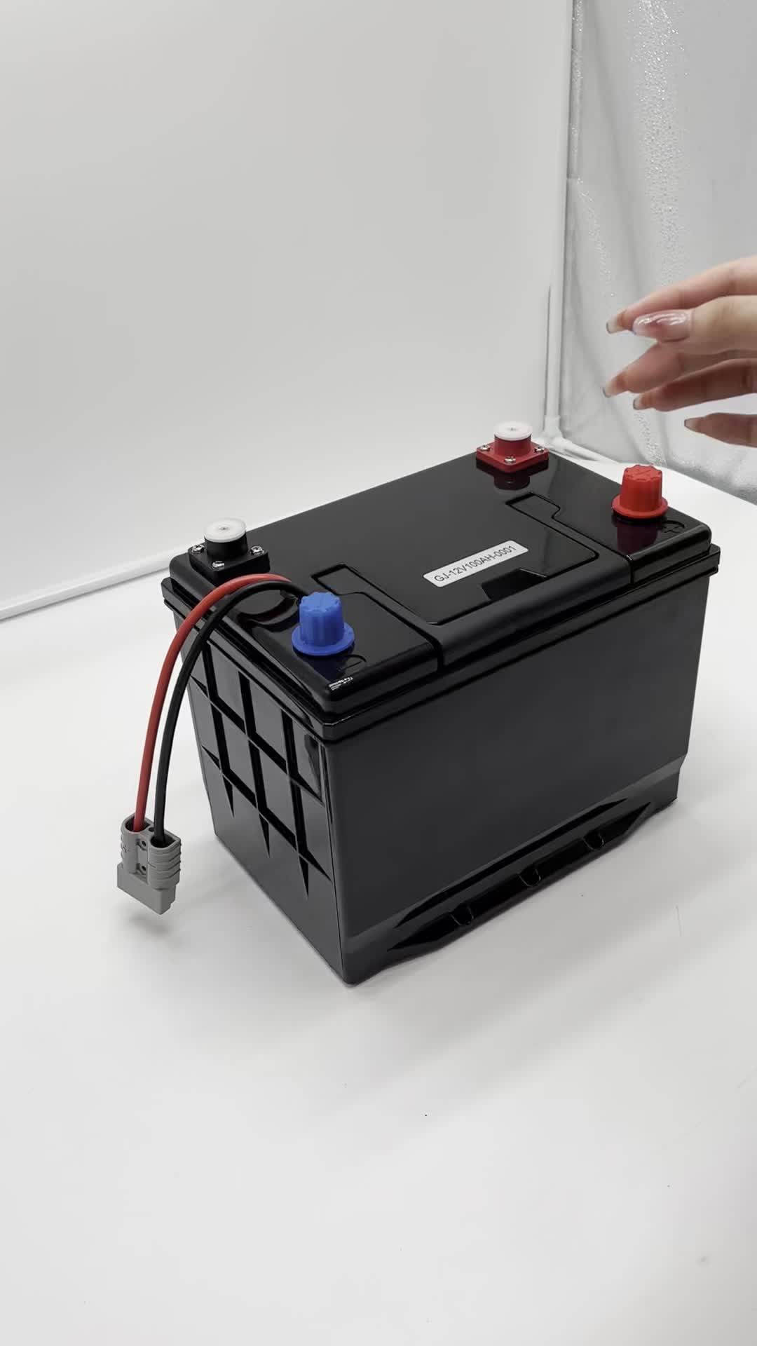 Brand New Rechargeable Car Starter Battery 12v 80ah 100ah 150ah Lifepo4