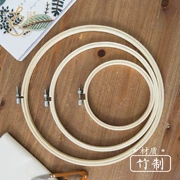 dụng cụ cầm tay diy thêu hoop căng khâu vòng tròn thêu hoa trẻ em tròn tre thêu khung - Công cụ & vật liệu may DIY