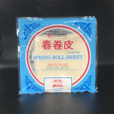 Spring Roll Sheet: 8 pieces of frozen flour and rice products, 200g