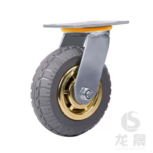 Ремешок для ног, тормоз, тяжелая универсальная резиновая тележка, 150мм, 125мм, 50мм, поворотные колеса, 45 дюймов