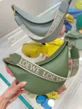 Loewe /Luo Yiwei Женская сумка классическая анаграмма Luna Crescent Sacks под пакеты River Bud Кожаная сумочка плеча