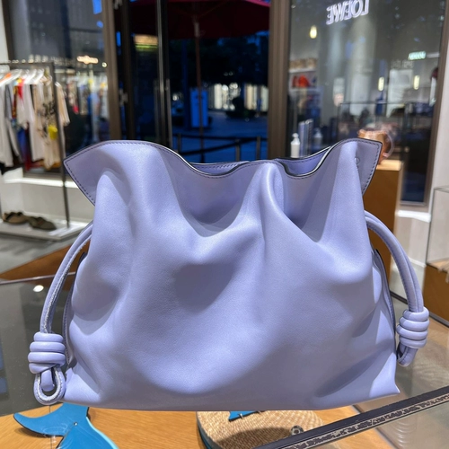 Loewe/Luo Yiwei Женская сумка Flamenco Рисование веревочное рисование Благословение Сумка рука рука с юн дуэт сумки с плечом -плечо -надувную сумочку