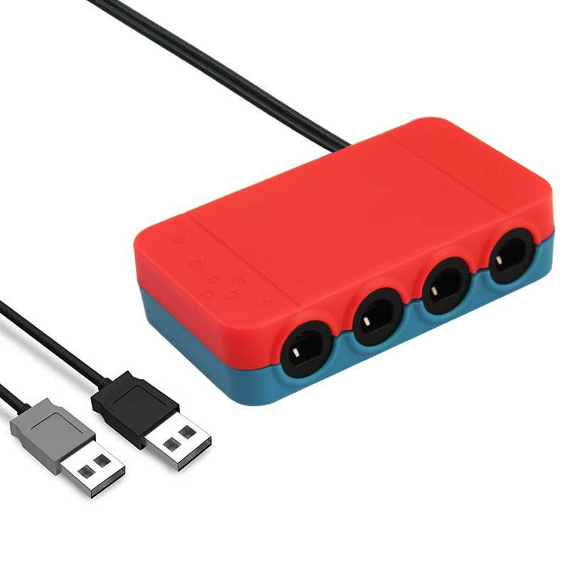 NGC handle swivel NS WiiU PC converter GC turns Switch Wii u computer with HOME key for 3 generations