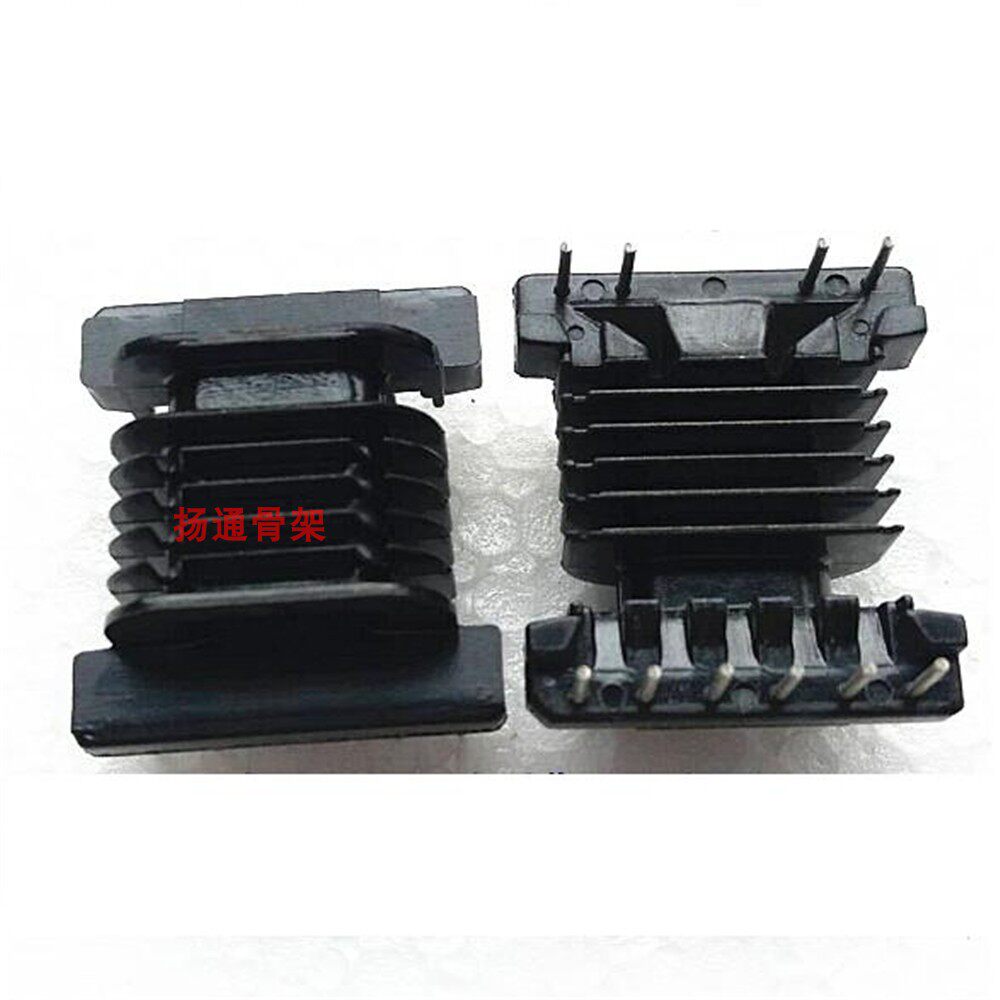 EPC25 High Frequency Transformer Skeleton Multi Groove Horizontal Straight Inserts 4 6 YT-2513