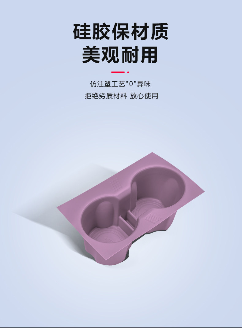 Suitable for Tesla's New Model 3/Y/Yl Center Console Dashboard Raspberry Purple Interior Film Modification Accessories