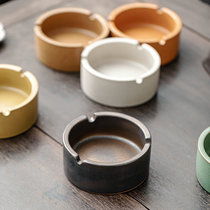 Yingxi high-looking ashtray stoneware retro ashtray hotel home decoration ornaments cigarette cup office desktop