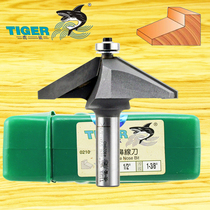 Tiger shark horse nose line knife 0210 Woodworking engraving machine with bearing edge line gong knife 25 degrees 30 degrees bevel trimming knife