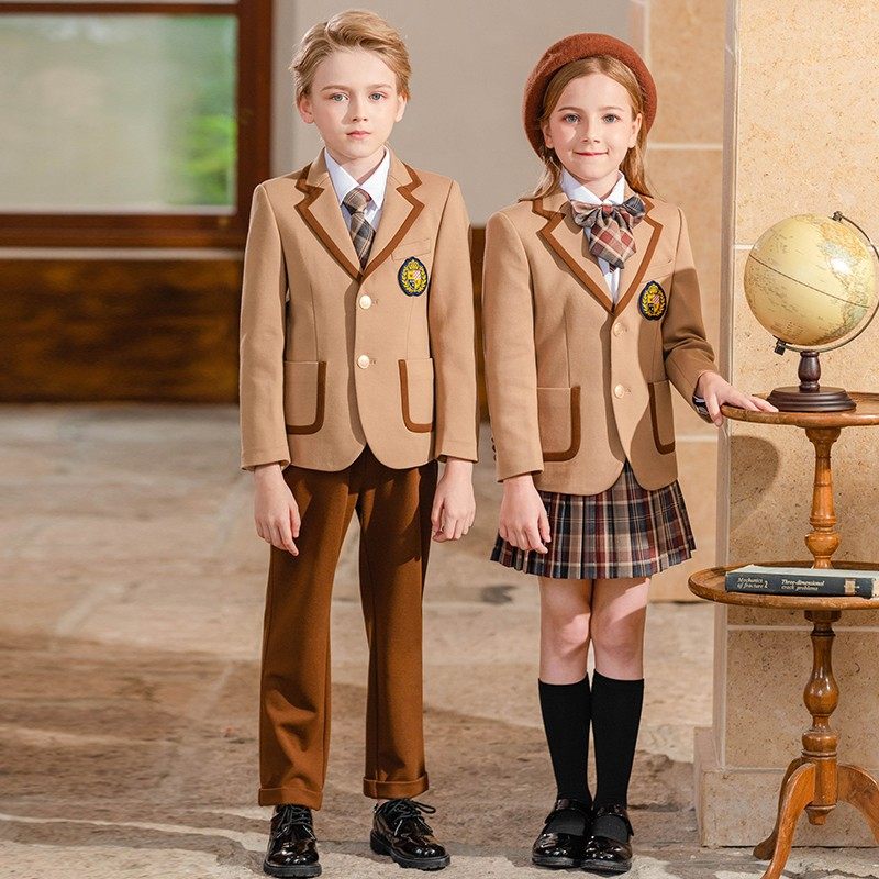 Kindergarten Garden Clothing Spring Autumn Clothing Primary School Children School Uniforms Sports Suit Sports Suit Autumn Winter Children Pure Cotton Class Clothing Three Sets