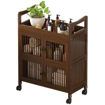 Beauty cart Small cart Trolley Racks Beauty Salon Special Mobile Tool Car Solid Wood Medecor Store Storage Lockers