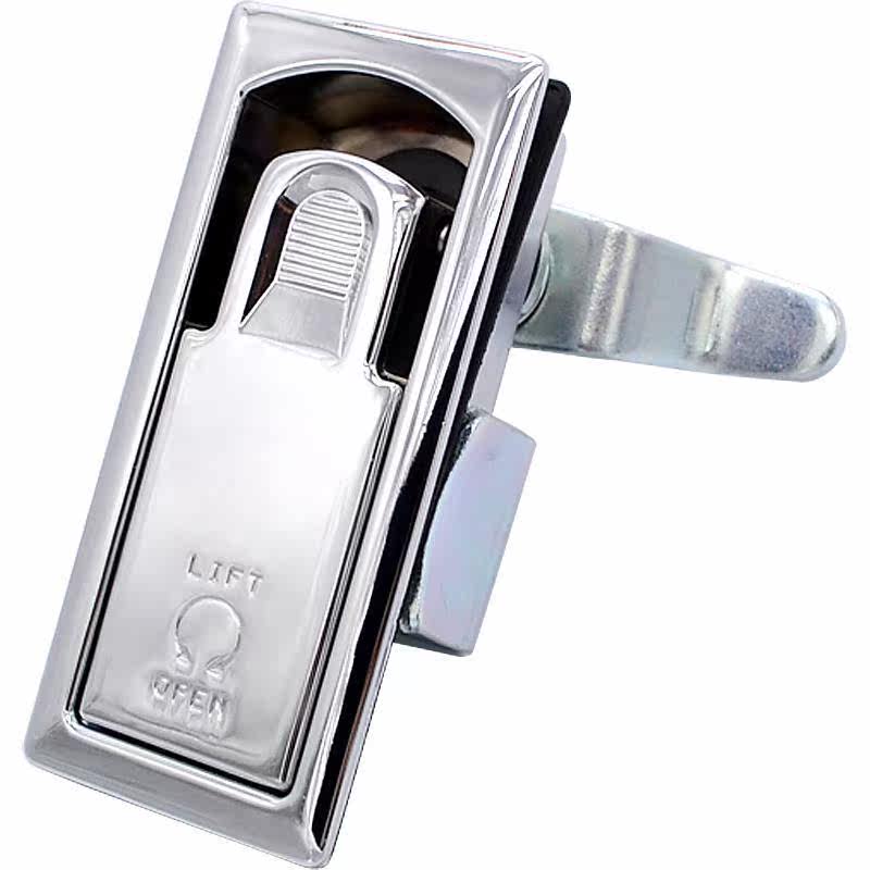 LCKHW LCKHB zinc alloy Flat lock machine cabinet door lock with adjustable compression lock switch lock
