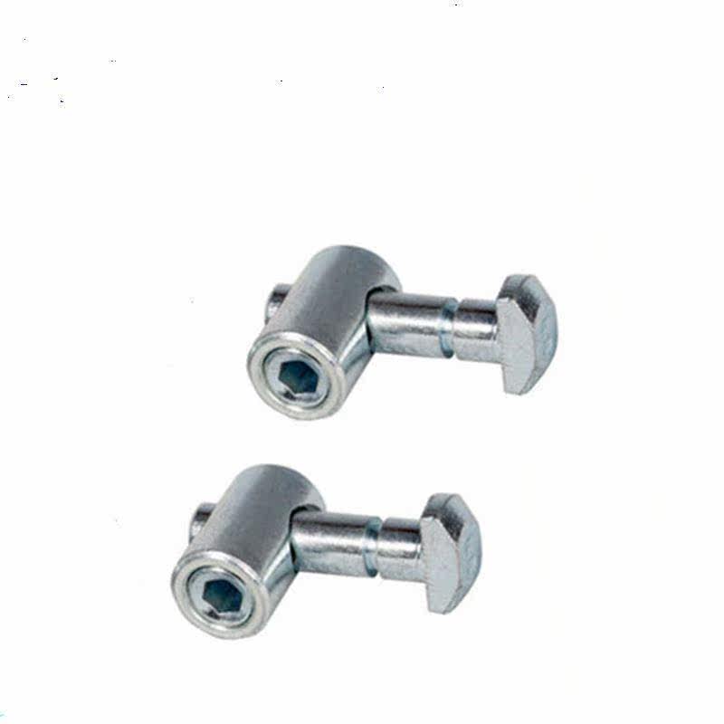 30 30 40 45 45 of anchor connecting piece Industrial aluminium milking material fittings trough 8 hammers connecting piece 90 degrees 180 degrees