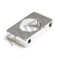 Optical axis fixed clamp parallel fixed block steel tube strut porous round bar separation type fixed ring pipe clamp