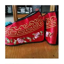 Play Shoes Flowers Denier Shoes Color Shoes Inside Heightening Embroidered Shoes Women Drama Items Color Shoes Old Lady Shoes Opera Color Shoes Bag