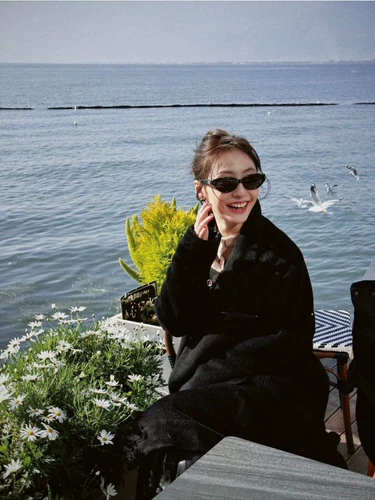 Модная горячая девушка Rococo Солнцезащитные очки для женщин с высококлассными ретро-глазами.