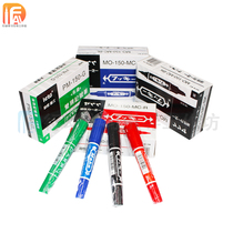 Imported double-headed square-headed round-headed MARK marker pen(oily) a box of 10