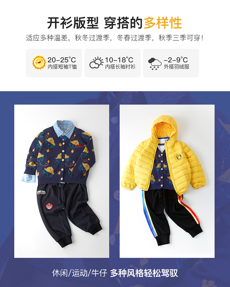 汪汪队立大功 儿童2021秋季新款针织开衫外套 图7