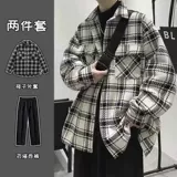 Брендовая куртка, комплект, шерстяное пальто, в стиле Шанель, изысканный стиль, легкий роскошный стиль