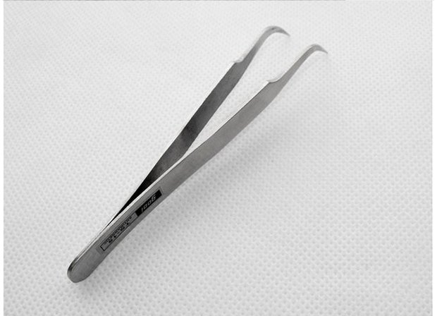 Làm vườn đầu khuỷu tay thẳng thép không gỉ clip mũi kim di động sửa chữa điện thoại thủ công DIY tiện ích nhíp 14g - Công cụ & vật liệu may DIY móc áo len cho bé