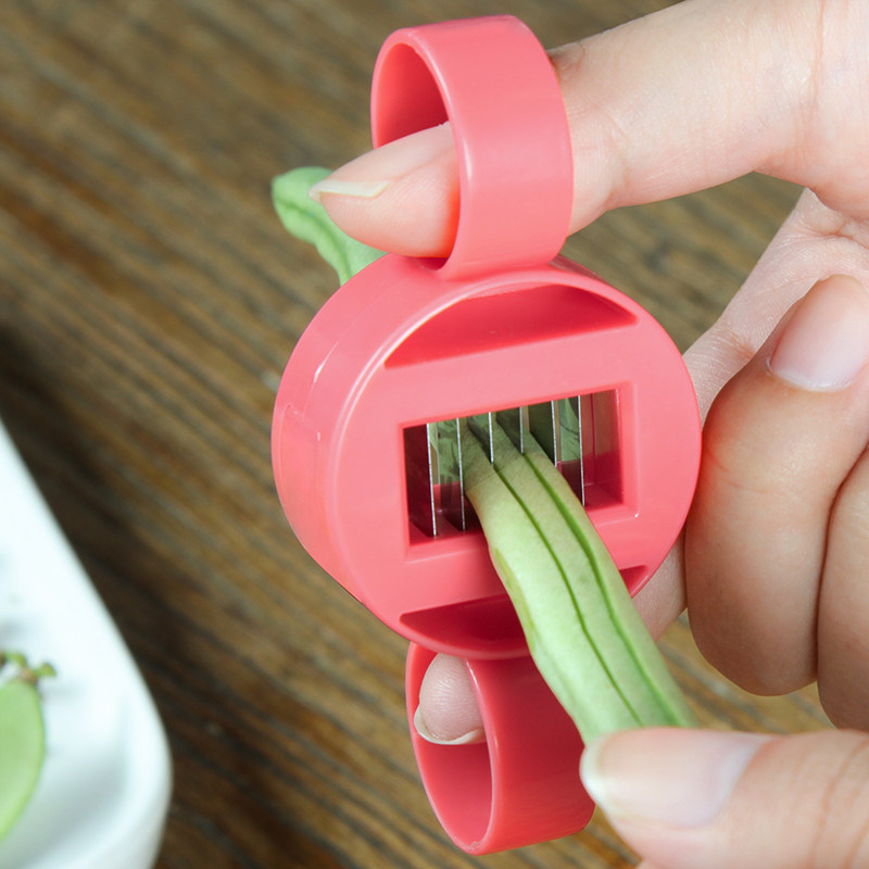 Bean shredder household multi-function vegetable cutter green bean shredded artifact creative kitchen gadget