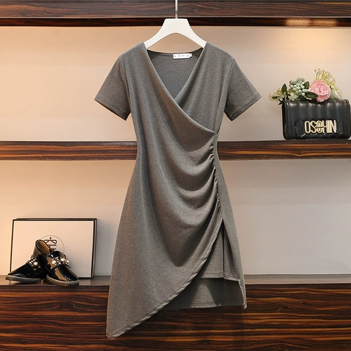 Приталенный корсет, дизайнерское платье, летняя юбка, коллекция 2023, французский стиль, V-образный вырез, тренд сезона