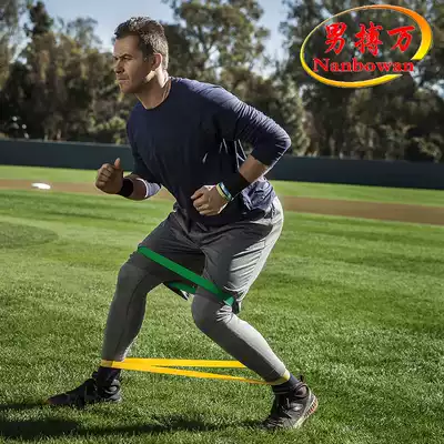 Mini ring latex ring energy circle fitness rehabilitation strength training resistance tension belt flat rubber band elastic ring