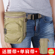 Outdoor sports fanny pack Wear belt Mobile phone fanny pack Multi-function kettle fanny pack Mens and womens shoulder oblique cross-bag waist hanging