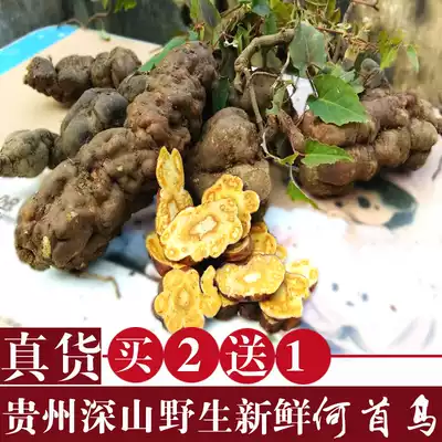 Polygonum polygonum wild fresh 500g Guizhou hair care white hair transformation black hair tea boiling water shampoo Genuine product