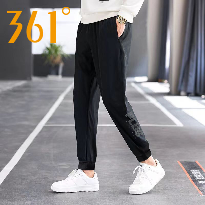 361 Sports Pants Men 2022 Summer new speed dry closing bunches Pants Casual Pants Loose 100 Hitch Pants Man